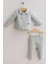 Erkek Bebek In The Woods Çift Düğmeli 2'li Alt Üst Takım Mavi 1