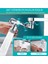 Robotik Kol Mutfak Banyo Musluk Başlığı 1080 Derece Dönebilen Evrensel 2 Modlu 9