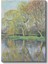 Claude Monet - Bahar Ağaçları ve Göl Kanvas Tablo 2