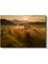 Sisli Tepeler - Gün Doğumunda Altın Işıklarla Aydınlanan Vadi Kanvas Tablo 2