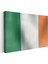 Irlanda Bayrağı - Dalgalı Görünüm Kanvas Tablo 3