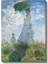 Claude Monet - Şemsiyeli Kadın Kanvas Tablo 2