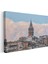 Galata Kulesi - Istanbul Siluetinde Tarihi Yapı Kanvas Tablo 3