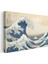 Katsushika Hokusai - Kanagawa'daki Büyük Dalga Kanvas Tablo 3