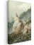 J.m.w. Turner - Tepe Üzerindeki Kale Kalıntıları Kanvas Tablo 3