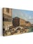Canaletto - Venedik Rialto Köprüsü Kanvas Tablo 3