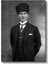 Siyah Kalpaklı Atatürk - Klasik Duruş Kanvas Tablo 2