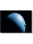 Mavi Gezegen - Karanlık Uzayda Parlayan Dünya Dışı Manzara Kanvas Tablo 2