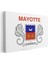 Mayotte Bayrağı - Kanvas Tablo 3