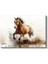 Koşan At - Toprakta Savrulan Nal Sesleri Kanvas Tablo 2