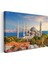 Mavi Cami - Sonbahar Renkleriyle Istanbul Kanvas Tablo 3