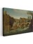 Hubert Robert - Notre Dame ve Seine Nehri Kanvas Tablo 3