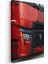 Renault Trucks - Modern Kırmızı Tır Ön Tasarımı Kanvas Tablo 3
