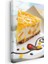 Mango Cheesecake - Tatlı Tutkunları Için Lezzetli Dilim Kanvas Tablo 3