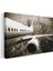 Yolcu Uçağı - Şehir Manzarası Üzerinde Uçan Jet Kanvas Tablo 3