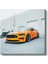 Ford Mustang Gt - Turuncu Sportif Performans Kanvas Tablo 2