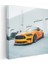 Ford Mustang Gt - Turuncu Sportif Performans Kanvas Tablo 3