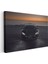 Lamborghini Huracan - Gün Batımında Siyah Süper Otomobil Kanvas Tablo 3