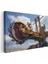 Bucket Wheel Excavator - Devasa Maden Makinesi Kanvas Tablo 3