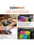 Make Create Sleep Repeat - Geometrik Tasarımlı Motivasyon Kanvas Tablo 4