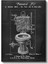 Sifon Sistemi - 1881 Vintage Banyo Tasarımı Patent Çizimi Kanvas Tablo 2