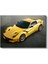 Ferrari F12TDF - Sarı Italyan Süper Otomobil Kanvas Tablo 2