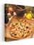 Sebzeli Pizza - Akdeniz Esintili Lezzet Kanvas Tablo 3