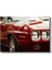 Pontiac Firebird - Kırmızı Klasik Amerikan Muscle Car Kanvas Tablo 2