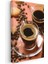 Espresso Keyfi - Taze Çekilmiş Kahve Çekirdekleri Kanvas Tablo 3