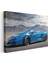 Mavi Lamborghini Gallardo - Gücün Estetiği Kanvas Tablo 3