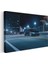 Bmw I8 - Gece Şehir Manzarasında Lüks Spor Otomobil Kanvas Tablo 3