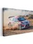 Ford Fiesta Wrc - Toprak Zeminde Ralli Heyecanı Kanvas Tablo 3