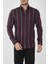 Uzun Kollu Slim Fit Çizgili Erkek Gömlek 1