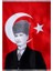 Inter Atatürklü Bayrak 70X105 Atatürklü Türk Bayrağı 1