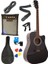 Elektro Akustik Gitar Full Set Washburn-Gitar-Kılıf-Amfi-Kablo-Pena-Kapo-Tuner 1