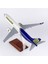 Thy Ankara Gücü Logolu B737-800 Yolcu Uçağı, 1/100 Ölçek, Sergilemeye Hazır Ahşap Standlı Model 2