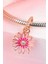 Pembe Papatya Rose Charm | 925 Ayar Gümüş 3
