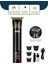 USB Şarjlı - LCD Göstergeli Saç - Sakal Kesme Traş Makinesi Alüminyum Alaşımlı Gövde SHC-1907 (4887) 1