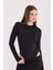Relay Kadın Uzun Kollu Koşu Spor Body Siyah 2