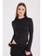 Relay Kadın Uzun Kollu Koşu Spor Body Siyah 4