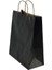 Çanta Kraft 18X24X9 cm Burgu Sap Siyah 50 Adetli 1