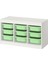 Saklama Ünitesi, Beyaz-Açık Yeşil, 99X44X56 cm 1