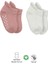 Bistyle 2'li Altı Havlu Sneakers Kaymaz Çorap 20501 Ekru Pudra 1