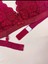 Dantelli Bordo Iç Çamasır Takımı 5