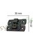 Yaylı Klips Oksit 4 Adet 20x30 mm Kutu Kapak ve Sandık Kilit 5