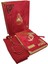 Kişiye Özel Reşal Kutulu Orta Boy Kur'an-I Kerim (Bordo) 4