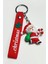 Yılbaşı Noel Baba Silikon Anahtarlık 1