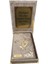 Raşel Orta Boy 16*24 cm Plaket Kutulu Kuranı Kerim Kahverengi 1