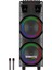 Bts 1708 Taşınabilir Bluetooth Parti Hoparlörü | 200W Rms | 2X10” Woofer | Rgb Işık | 2 Mikrofon | 1