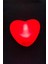 Işıklı Kırmızı Kalp LED Lamba 7 cm 1